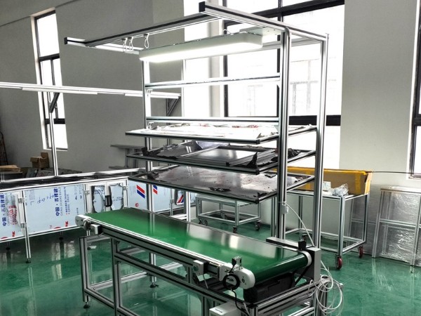 如何開(kāi)始定做電子廠工作臺(tái)流水線