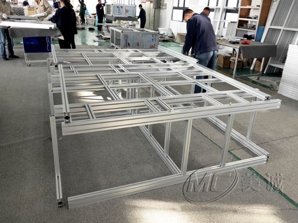 N95口罩機(jī)鋁型材機(jī)架現(xiàn)貨靠搶？交期靠搶？